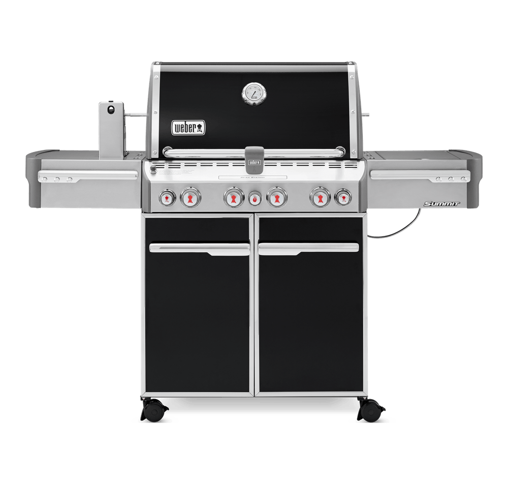 Weber Plynový gril Summit E-470 GBS, černý