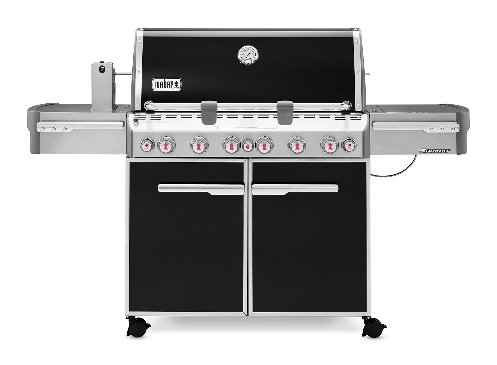 Weber Plynový gril Summit E-670 GBS, černý