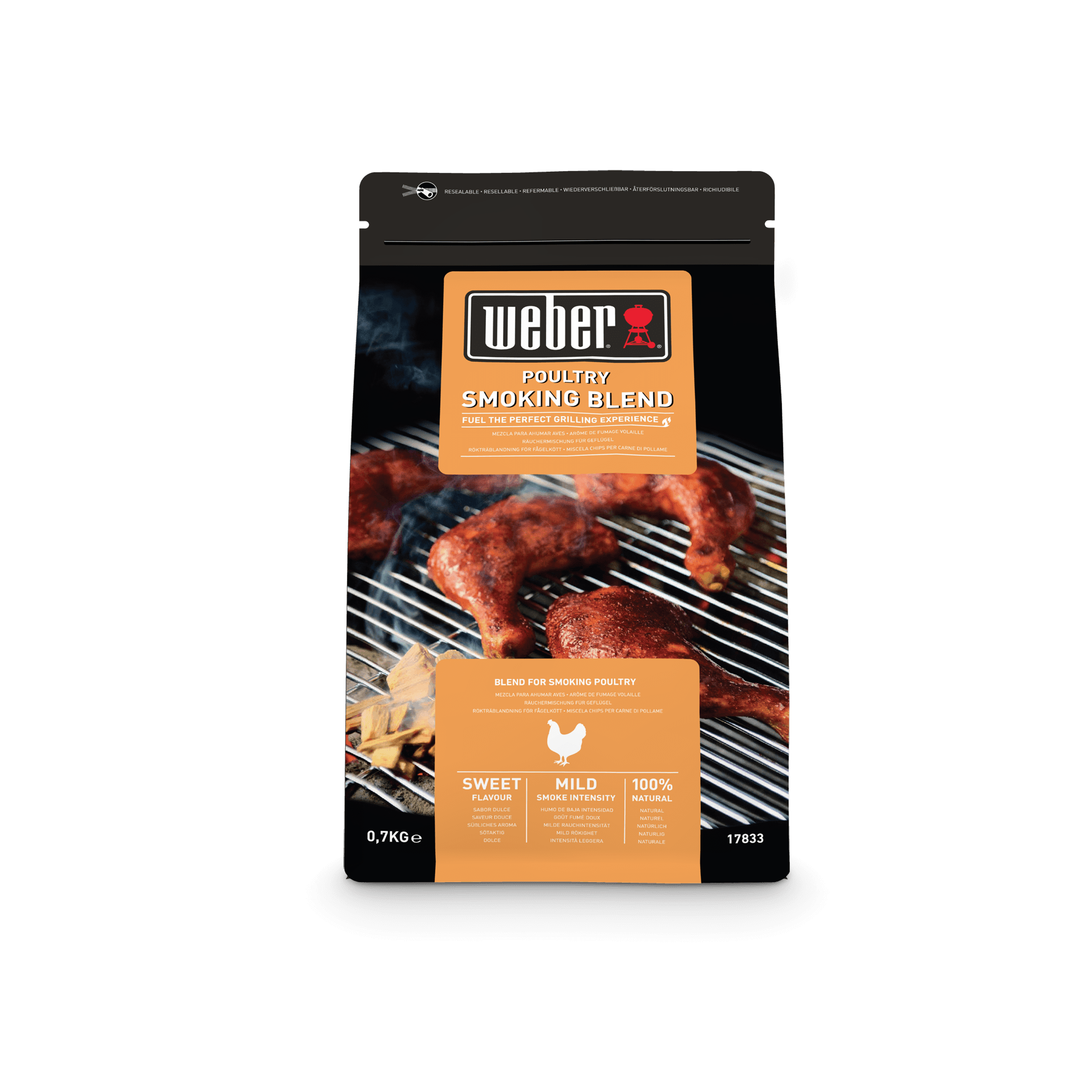 Weber Udící lupínky - Drůbež, 700 g, 17833